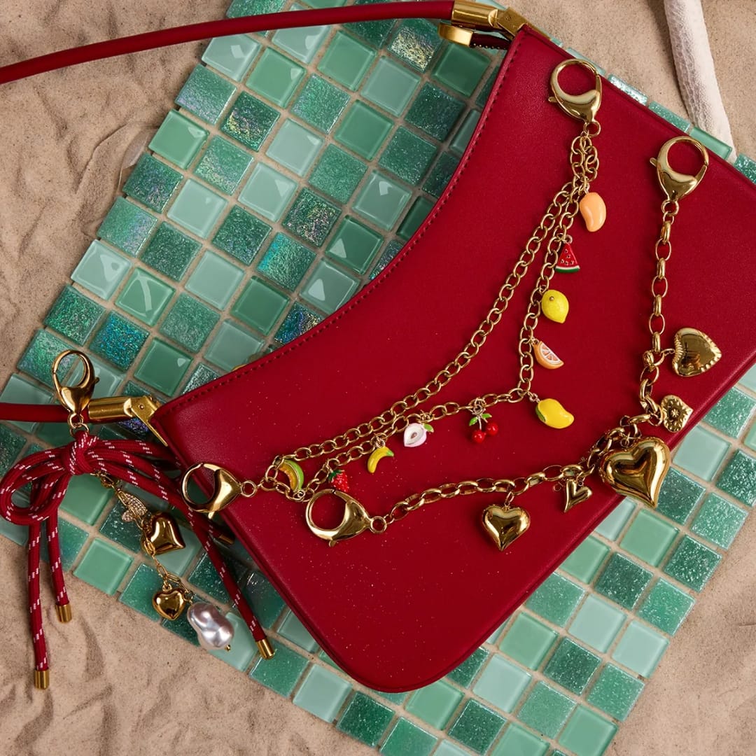 Golden Anti-Tarnish Bag Charm