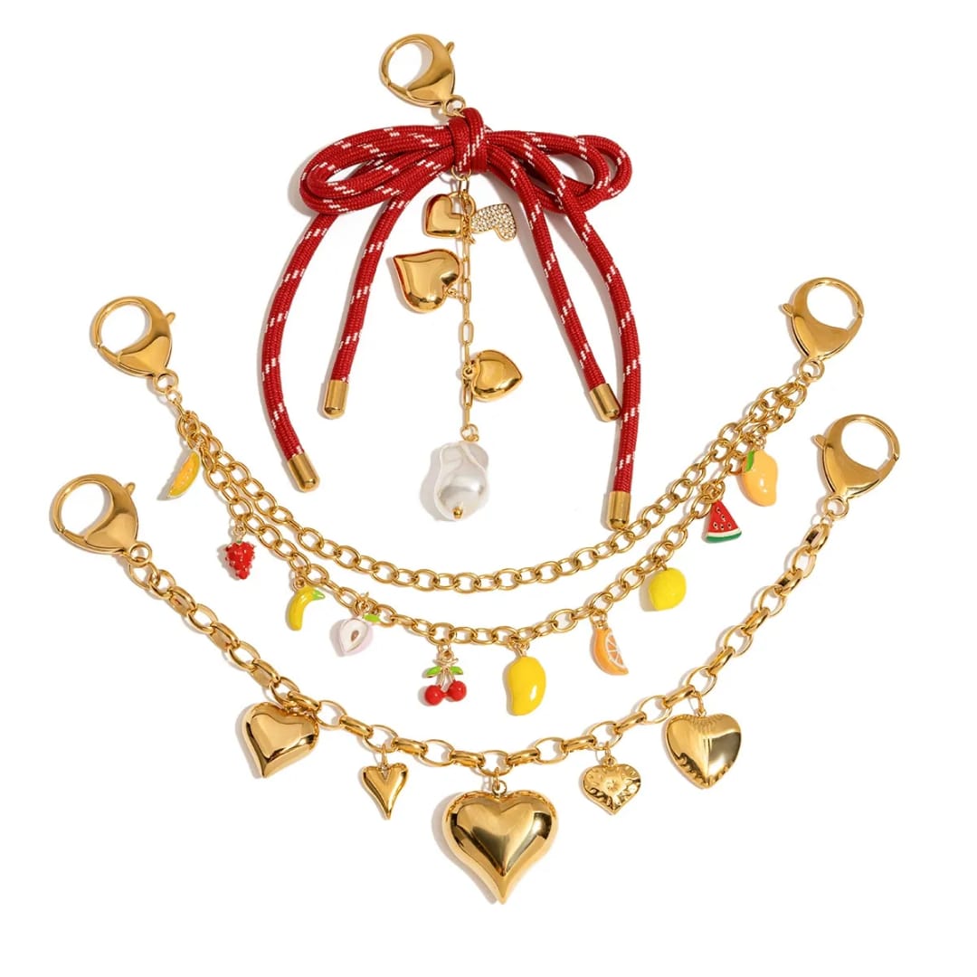 Golden Anti-Tarnish Bag Charm Second
